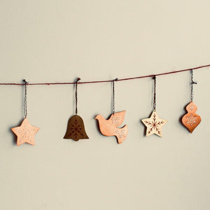 Embroidered Copper Star