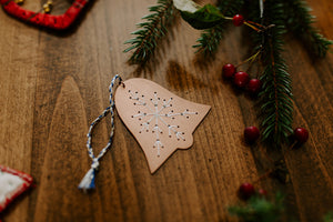 Embroidered Copper Bell
