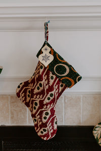 Embroidered Gold Bauble