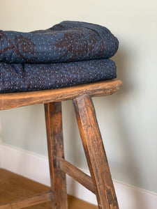 Large Indigo Kantha #001
