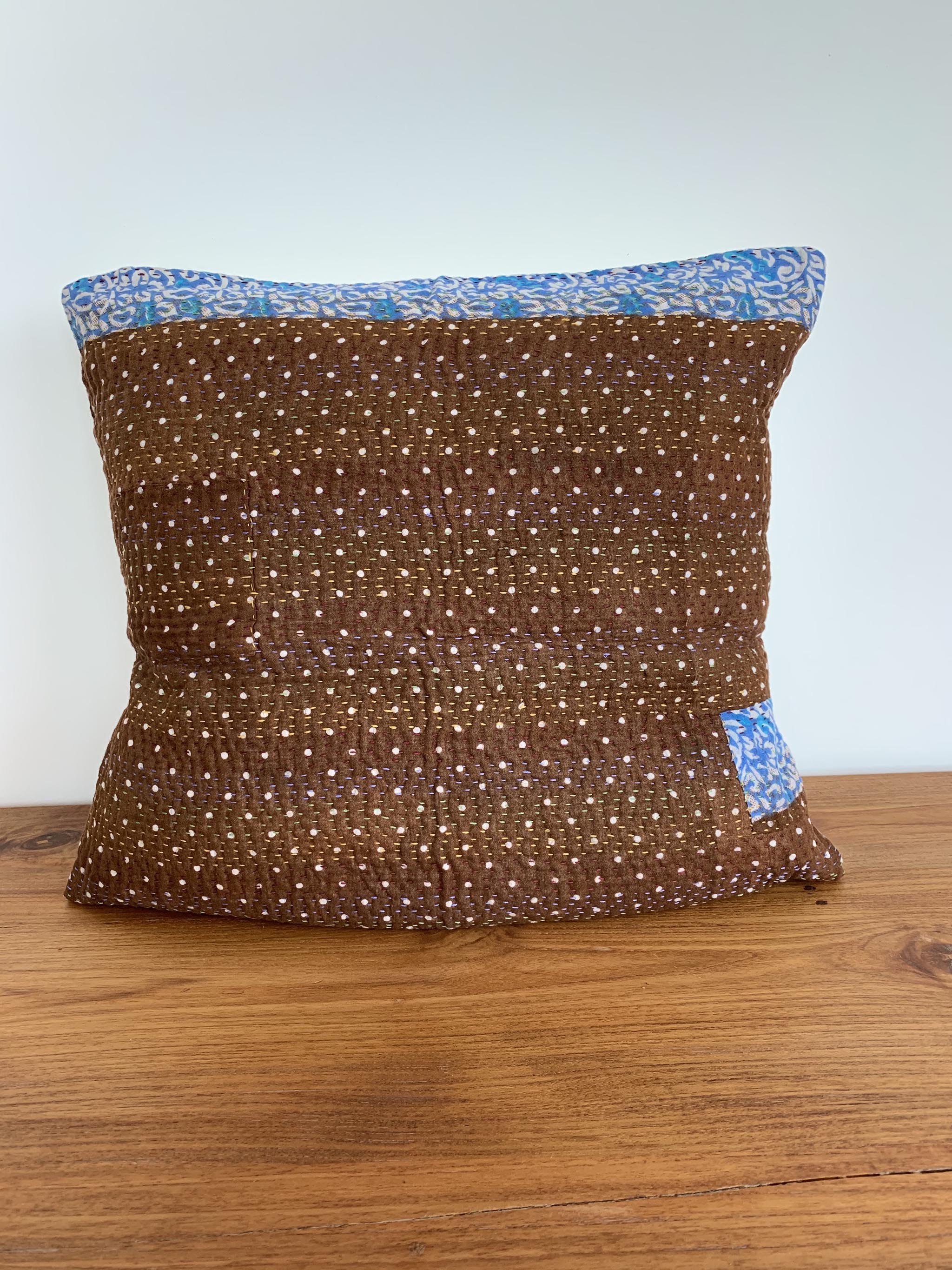 Vintage Kantha Cushion Cover #005