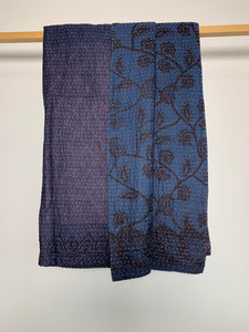 Large Indigo Kantha #001