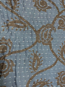 Large Indigo Kantha #001