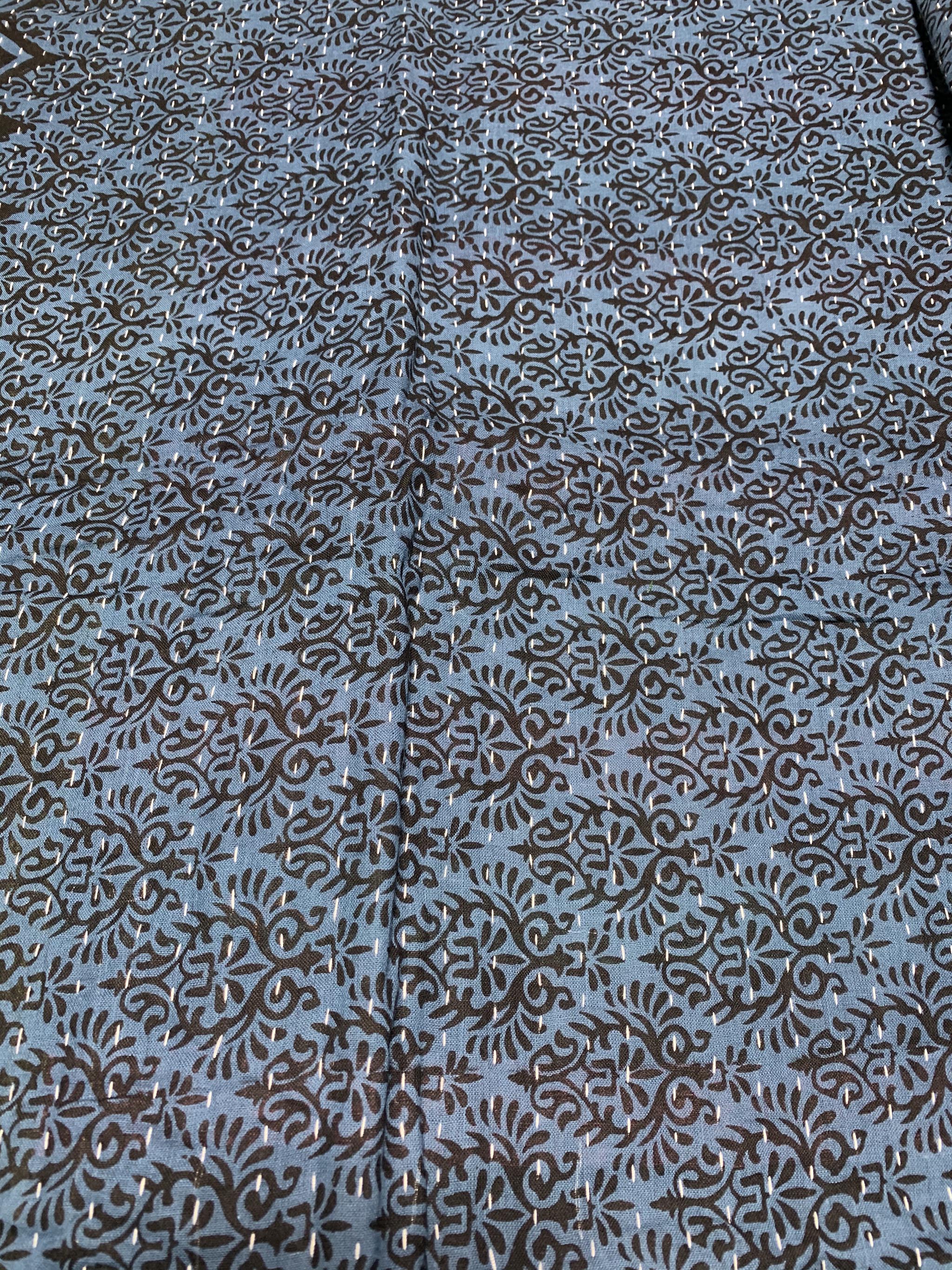 Small Indigo Kantha #001