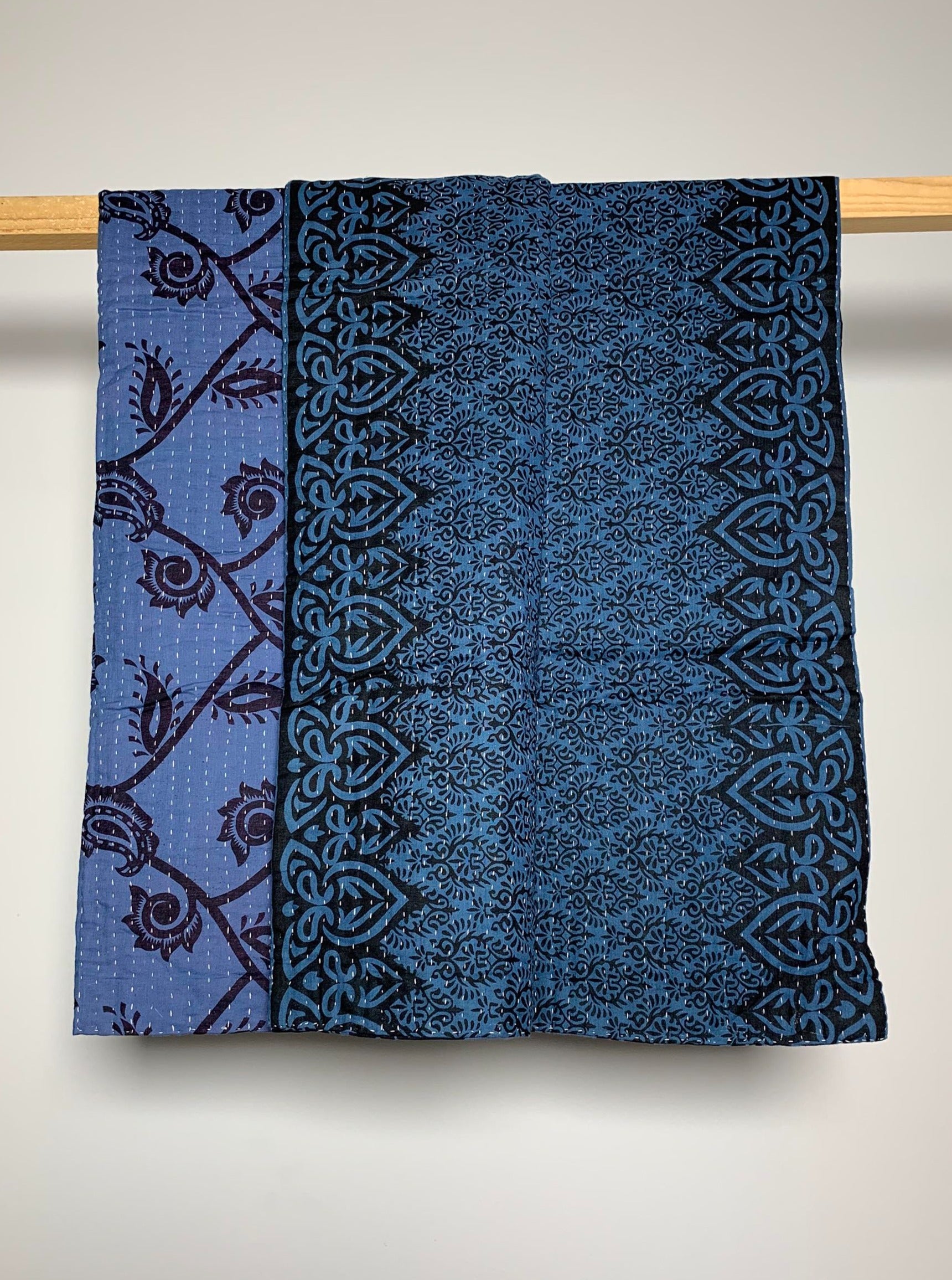 Small Indigo Kantha #002