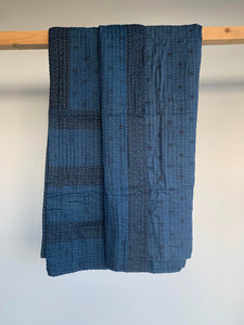 Medium Indigo Kantha #004