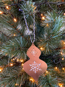 Embroidered Copper Bauble