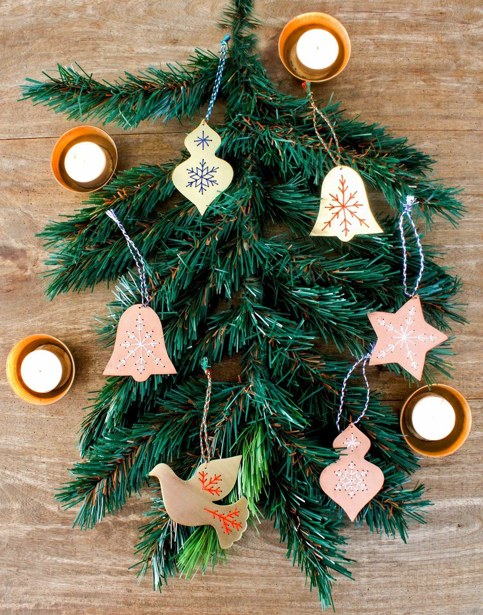 Embroidered Copper Star